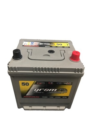 BATERÍA GROM 12V JAPAN 50AH 450A L+/P+  