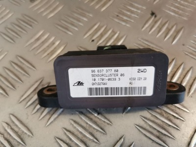 Citroen ds3 оригінальний номер датчик прискорення 9663737780 фото №1