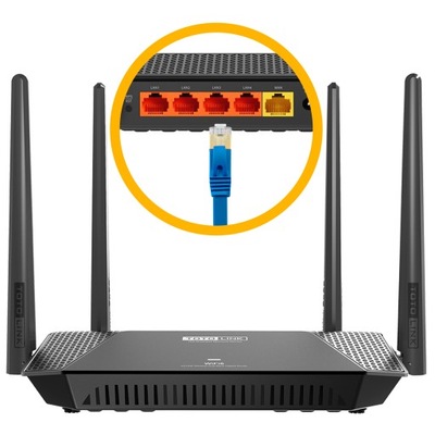 Domowy Router WiFi 6 Totolink X2000R AX1500 GIGA