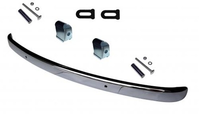 Бампер перед передній fiat 600 хром набір rjw фото №1