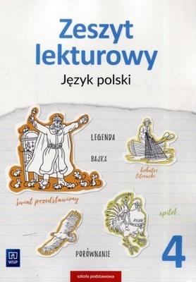 Zeszyt lekturowy Język polski Klasa 4 WSiP