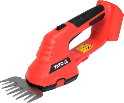 NOŻYCE DO TRAWY I ŻYWOPŁOTU AKUMULATOROWE 18V TRYMER SEKATOR YT-828356