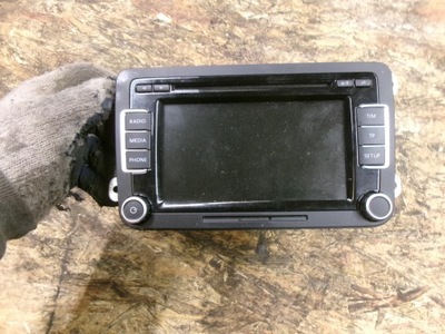 Vw scirocco радио cd навигация 3c8035195 фото №1