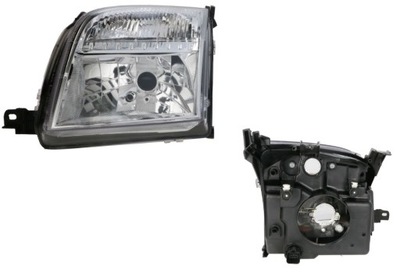 Фара лампа лівий ford fusion 02-05 tyc фото №1