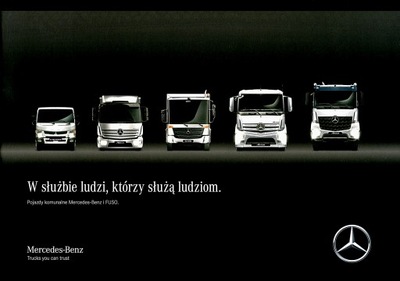 PROSPEKT MERCEDES-BENZ. POJAZDY KOMUNALNE MERCEDES-BENZ I FUSO