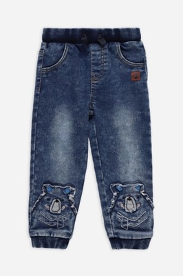 Spodnie jeansowe, so cute, Granatowy, 98