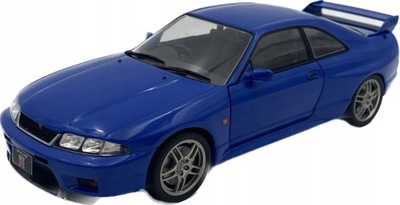 NISSAN Skyline GT-R R33 124172 WhiteBox 1:24 blue