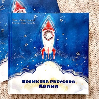 Personalizowana książka o kosmosie dla dziecka HIT
