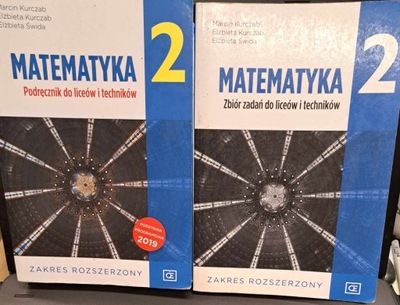 Matematyka 2 Podręcznik i Zbiór zadań do liceów i techników ZR PAZDRO