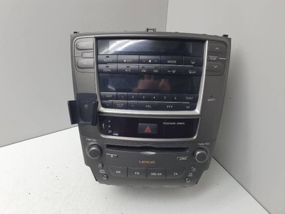 Панель радио обдув lexus is 220 ii 86120-53400 eu фото №1