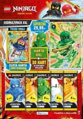 LEGO Ninjago Karty z Ninjago Ekomultipack XXL 30 kart 5992
