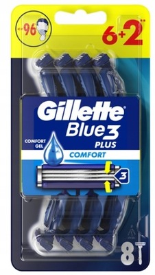 Gillette Blue 3 Comfort Maszynki do golenia 8szt