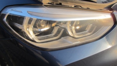 Bmw x3 g01 g02 x4 фара правий передня перед led адаптивний 63117466116 америка фото №1