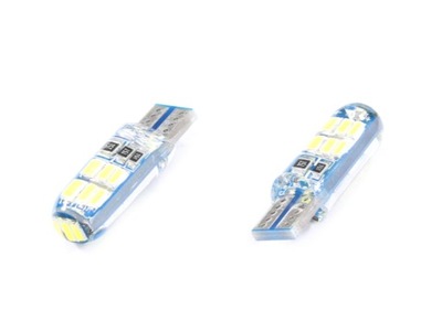 LEMPUTĖ 12V LED T10-4014-15SMD BALTA (NĖRA ECE) 