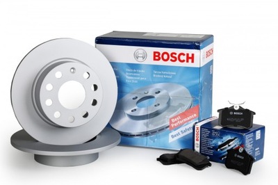 ГАЛЬМІВНІ ДИСКИ КОЛОДКИ BOSCH ЗАД FORD FOCUS C-MAX 280MM