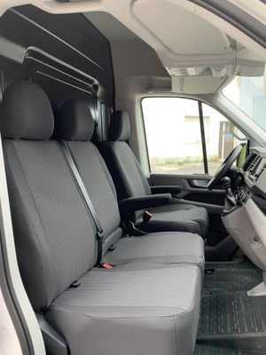 Чохли автомобільні тканинні 3 сидіння citroen jumpy фото №1