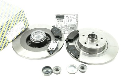 Гальмівні диски гальмівні колодки задня espace iv vel satis snr oryg kpl фото №1