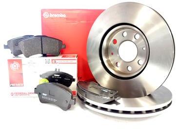 ДИСКИ ТОРМОЗНЫЕ BREMBO КОЛОДКИ FERODO CARISMA VOLVO S40 V40