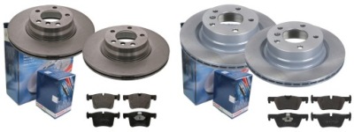 Тормозные диски тормозные колодки p+t bosch bmw 2 f22 f23 3 4 330mm фото №1