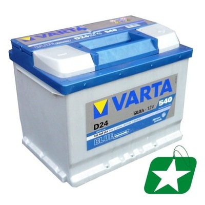 VARTA BLUE DYNAMIC 60AH 540A (D24) 