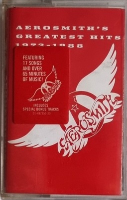 AEROSMITH GREATEST HITS 1973-1988 kaseta MC