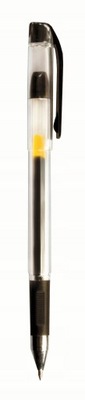Długopis Tetis KZ107 żelowy o grub 0,7 mm CZARNY