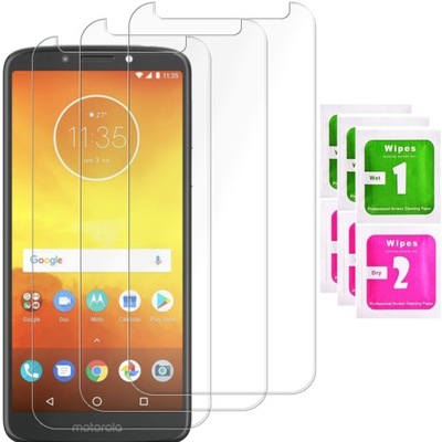 3x Szkło Hartowane 9H Szybka do Lenovo Moto E5 Plus