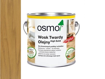 OSMO 3065 wosk twardy olej 125ml BEZBARWNY PÓŁMAT