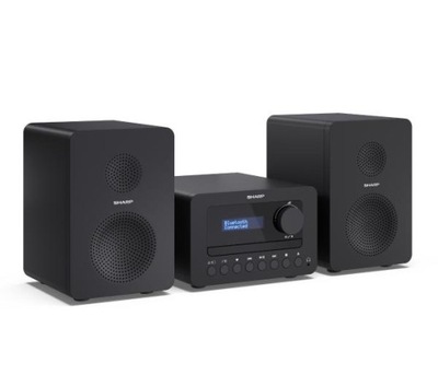 Wieża Sharp XL-B520 Czarny Bluetooth AUX DAB+ FM USB CD 2x10 W