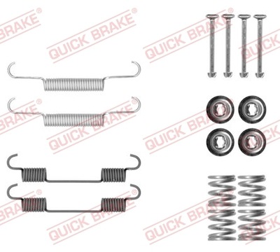 АКСЕСУАР КОЛОДОК ТОРМОЗНЫХ QUICK BRAKE 105-0897