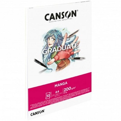 Blok A4 200g 50k Graduate Manga Canson