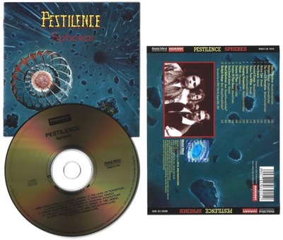 PESTILENCE - SPHERES [METAL MIND] GOLD DISC / BONUS