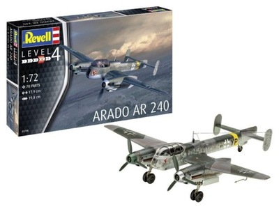 MODEL PLASTIKOWY ARADO AR-240 1/72