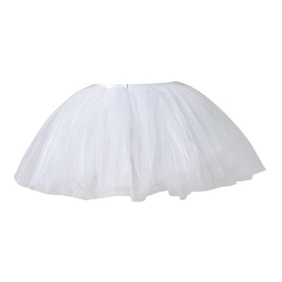 Damska tiulowa spódniczka Tutu biała