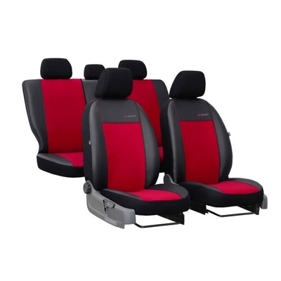 FORRO UNIVERSALES GAMUZA EXCLUSIVE ROJA PARA MERCEDES C CLASE W202  