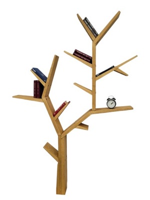 PÓŁKA NA KSIĄŻKI ŚCIENNA REGAŁ DRZEWO STOJĄCY DREWNIANY WISZĄCA PÓŁKA