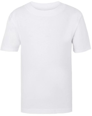 GEORGE biała BLUZKA koszulka T-SHIRT 9-10 134-140
