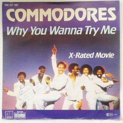 Commodores- Why You Wanna Try Me- SP 7''