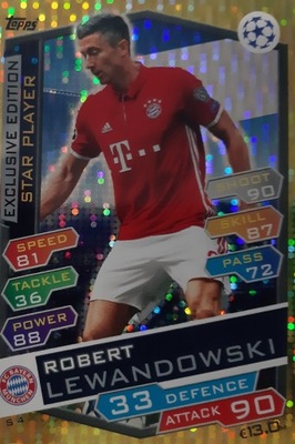 Topps Robert Lewandowski Star Player