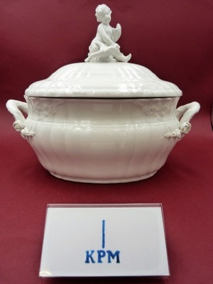 KPM BERLIN FIGURALNA WAZA KRÓLEWSKA