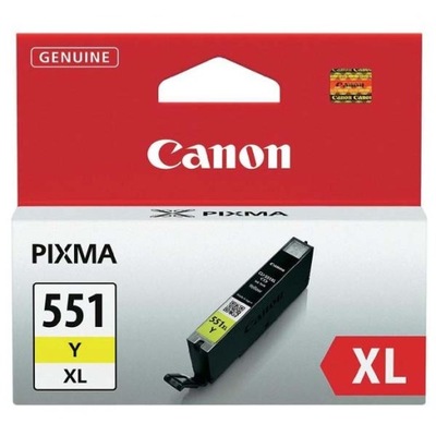 Canon oryginalny ink / tusz CLI551Y XL, yellow, 11ml, 6446B001, high capaci