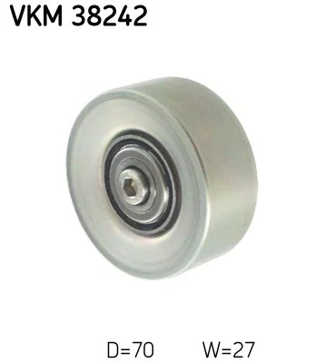 SKF TENSOR DE BOMBA VKM38242 ROLLO CORREA MICRO-V PROPULSOR  