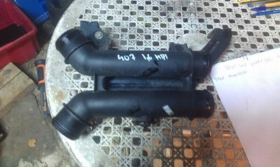 Peugeot 407 1.6 hdi - труба интеркулер фото №1