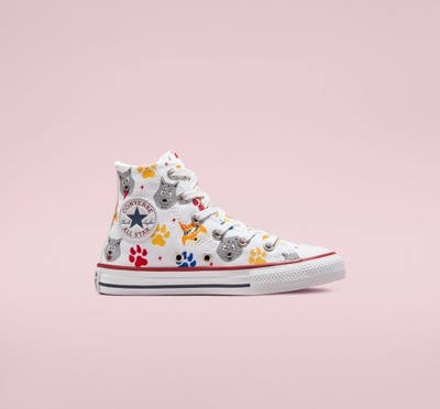 Converse 672912C- wysokie -dziecięce- 37