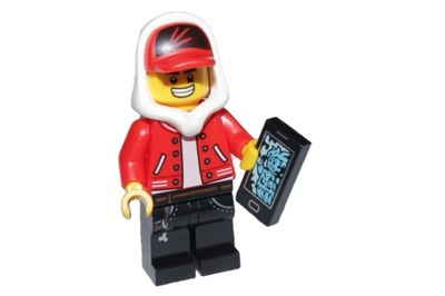 J5*LEGO Hidden Side hs001 CHŁOPAK NASTOLATEK JACK Davids TELEFON, NOWE