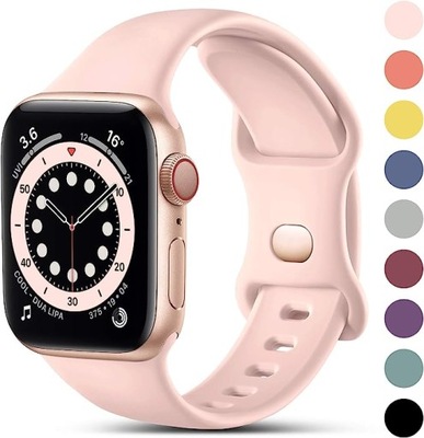 Pasek do Apple Watch 38 mm, 40 mm, 41 mm różowy
