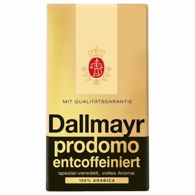 Kawa mielona bezkofeinowa DALLMAYR Prodomo Decaf 500 g