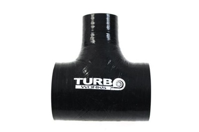 CONECTOR T-PIECE SILIKONOWY BLACK 67-25MM TUNEADO  