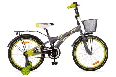 Rower Dziecięcy MEXLLER 20" Rowerek dla chłopca 5 - 8 lat + kółka boczne
