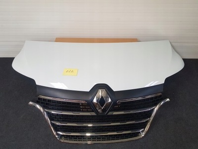 Капот крышка передняя решётка радиатора renault master iv фото №1